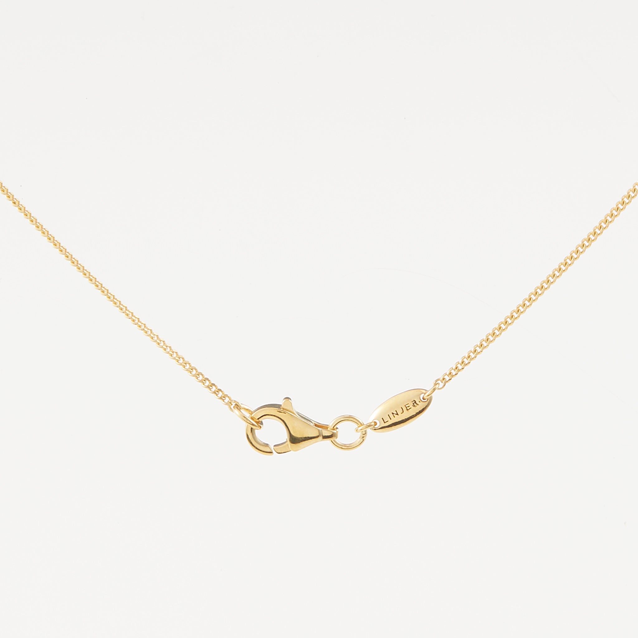 14K Gold Diamond-Cut Chain Necklace - Adjustable 3 Lengths (16-20)