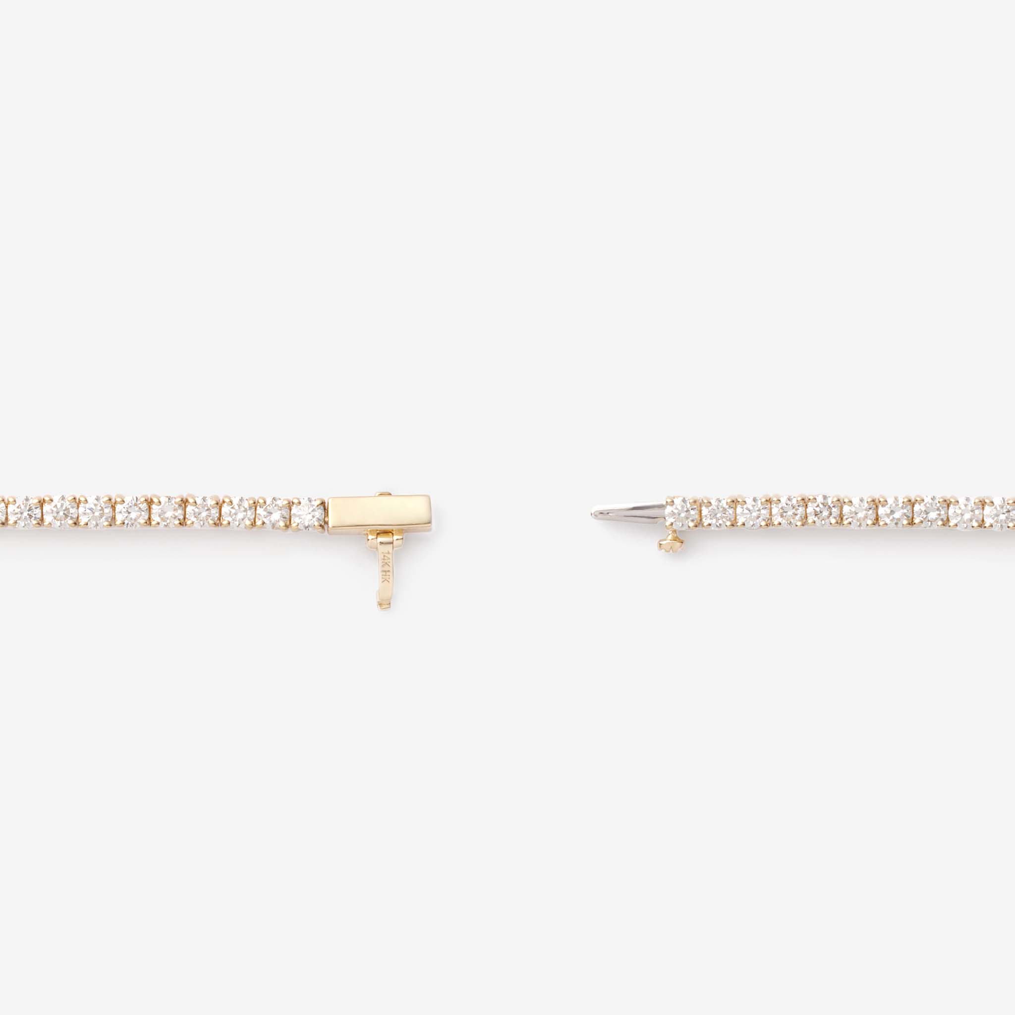 14K Gold Celestial River Full-Tennis Bracelet